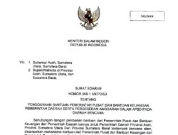 Mendagri Terbitkan SE Penggunaan Bantuan Keuangan dan Pergeseran Anggaran pada Daerah Bencana