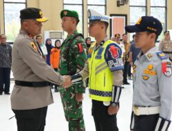 Apel Gelar Pasukan Ops Lilin Marano, Kapolda Sulbar Tekankan Keamanan Nataru