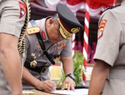 Kapolda Sulbar Tutup Pendidikan di SPN Mekkatta, 104 Bintara Baru Siap Jadi Inspirasi dan Role Model