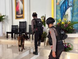 Polda Sulbar Gencarkan Sterilisasi, Jaga Keamanan Ibadah Natal