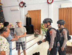Ditsamapta Polda Sulbar Sterilisasi Area Gereja, Pastikan Malam Puncak Natal Aman