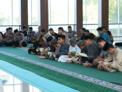 Polda Sulbar Gelar Yasinan Bersama Anak Yatim, Doakan Keamanan Nataru