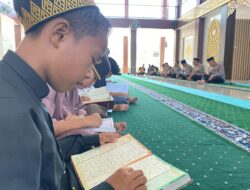 Polda Sulbar dan Anak Yatim Berdoa Bersama, Harapkan Keamanan Nataru Kondusif