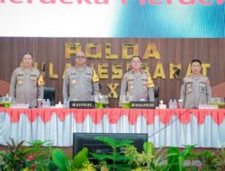 Rilis Akhir Tahun, Kapolda Sulbar: Kami Berkomitmen Wujudkan Kamtibmas