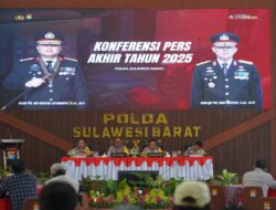 Kapolda Sulbar Soroti Prestasi Gemilang di Rilis Akhir Tahun 2025