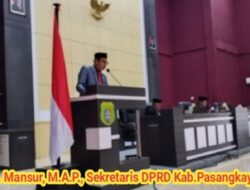 DPRD Pasangkayu Gelar Paripurna, Ajukan Pemberhentian Wakil Ketua DPRD Hariman Ibrahim