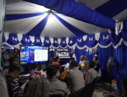 Malam Tahun Baru Aman, Kapolda Sulbar Turun Langsung Cek Posko Terpadu