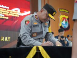 11 Pejabat Utama Polda Sulbar Berganti, Kapolda Sulbar Pimpin Upacara Sertijab