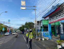 Awal Hari yang Aman: Ditlantas Polda Sulbar Siap Atur Lalin Pagi