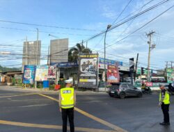 Lalu Lintas Lancar, Ditlantas Polda Sulbar Turun Langsung