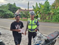 Bulan Tertib Helm di Sulbar: Ditlantas Polda Sulbar Dorong Penggunaan Helm SNI