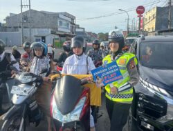 Sosialisasi Ditlantas Polda Sulbar : Helm SNI, Wajib untuk Keselamatan