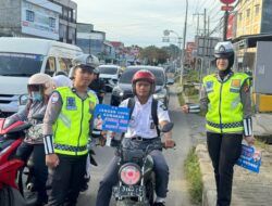 Ditlantas Polda Sulbar Himbau Masyarakat: Pakai Helm, Taat Lalu Lintas