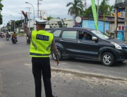 Jamin Keselamatan, Polantas Sulbar Gencar Atur Arus di Mamuju