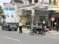 Jamin Keselamatan Berkendara, Polantas Polda Sulbar Gencarkan Pengaturan di Lokasi Rawan Macet Mamuju