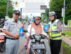 Helm Wajib, Dirlantas Polda Sulbar Tekankan Budaya Tertib Berkendara