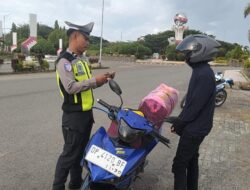Sat Lantas Polres Pasangkayu Siap Amankan Jalan, Fokus Keselamatan Pagi Hari