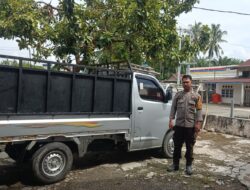 Pencurian Katalis Knalpot Grand Max di Dapurang, Bhabinkamtibmas Polsek Sarudu Turun Tangan