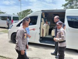Kapolda Sulbar dan PJU Pantau Langsung Kesiapan Polsek Aralle