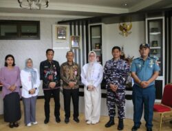 Wabup Pasangkayu dan Danlanal Mamuju Perkuat Sinergi TNI AL dan Pemda
