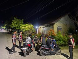 Polres Pasangkayu Gelar Patroli Dialogis di Vovasanggayu, Jaga Kondusivitas Warga