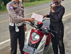 Ditlantas Polda Sulbar Gelar Kegiatan Tematik Bulan Tertib Helm, Dorong Penggunaan Helm SNI Sebagai Fondasi Keselamatan Lalu Lintas