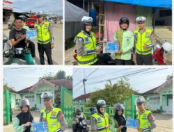 Polantas Polda Sulbar Ingatkan Pengendara: Pakai Helm, Keselamatan Jadi Prioritas