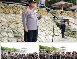 Kapolda Sulbar Sebut Baret Simbol Kehormatan dan Tanggung Jawab Bintara Polri