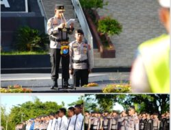 194 Personel Polda Sulbar Terima Satyalencana, Wakapolda Beri Apresiasi