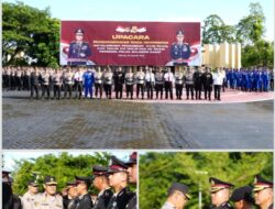 Bukti Dedikasi, Wakapolda Sulbar Serahkan Satyalencana Pengabdian kepada 194 Personel
