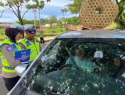 Ajak Selamat Berkendara, Polda Sulawesi Barat Gelar Operasi Keselamatan di Jalur Dua Pasokkorang