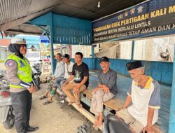 Iptu Restyka Ajak Pengemudi Ojek Jaga Keselamatan Jalan Raya dalam Operasi Marano 2026