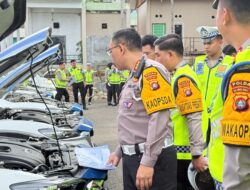Pengecekan Langsung Armada Dinas Ditlantas Polda Sulbar, Dirlantas: Tidak Ada Ruang Kompromi untuk Kelayakan