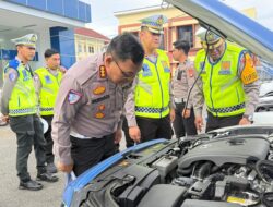 Dirlantas Polda Sulbar Pastikan Armada Dalam Kondisi Optimal Untuk Pelayanan yang Maksimal