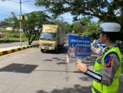 Ditlantas Polda Sulbar Gencar Tangani Travel Gelap dan Over Loading dalam Operasi Keselamatan Marano 2026