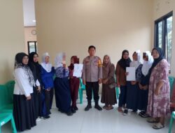 Bhabinkamtibmas Polsek Pasangkayu Damaikan Pelajar yang Berseteru