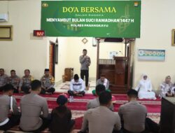 Doa Bersama Digelar Polres Pasangkayu untuk Menyambut Bulan Suci Ramadhan 1447 H/2026 M