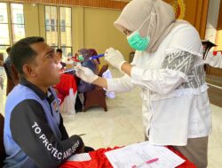 Komitmen Polda Sulbar untuk Kesehatan Personel: Rikkes Berkala Berjalan dengan Antusias