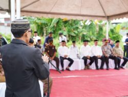 Kapolda Sulbar Mendampingi Gubernur Sulbar dalam Kunker dan Safari Ramadhan di Mamuju Tengah, Fokus Evaluasi Pelayanan Samsat dan Peningkatan PAD