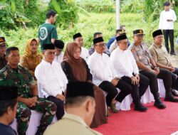 Kapolda Sulbar Dampingi Gubernur Dalam Kunker Proyek dan Safari Ramadhan di Mamuju Tengah
