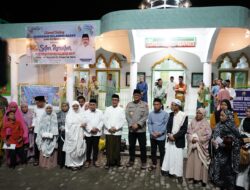 Kapolda Sulbar Dampingi Safari Ramadhan Gubernur Sulbar, Periksa Gudang Es dan Kunjungi Pasar Murah di Majene