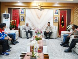 Udiensi Kapolda Bersama Tim Survei pertamina dan Sog Polri SPBP Khusus Polisi Jadi Prioritas Di Sulbar