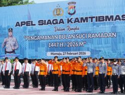 Siaga Kamtibmas, Kapolda Sulbar Minta Personel Jadi Benteng Keamanan dan Penyejuk Hati Rakyat di Bulan Ramadan