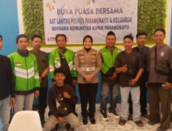 Hangatnya Kebersamaan, Sat Lantas Polres Pasangkayu Berbuka Puasa Bersama Komunitas Kurir Pasangkayu