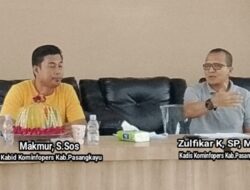 Diskominfopers Pasangkayu Gelar Pertemuan Insan Pers, Dorong Pemberitaan Imbang dan Anti Hoax