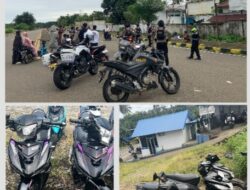 Dilarang Selama Ramadhan, Balapan Liar dan Knalpot Brong di Mamuju Ditindak – 7 Kendaraan Disita