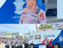 Dirlantas Serahkan Mobil SIM Keliling untuk Polresta Mamuju, Dukung Pelayanan Lebih Maksimal