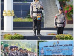 Polisi Sulbar Gelar Apel Siaga Kamtibmas, Siagakan Berbagai Instansi Jelang Ramadhan 1447 H