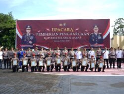 Kapolda Sulbar Berikan Reward, Apresiasi Bagi Personel yang Ungkap Kasus Curanmor Besar