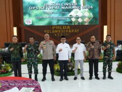 Rakor Linsek OPS Ketupat: Polda Sulbar Gandeng Berbagai Pihak Perkuat Sinergi, Jamin Keamanan Hari Raya Idul Fitri